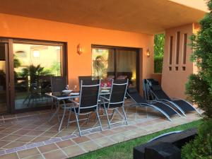 A patio or other outdoor area at Dream Apartment in Estepona, Andalusia