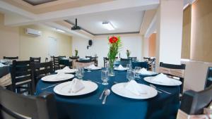 Restoran või mõni muu söögikoht majutusasutuses Hotel Tepic
