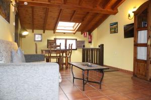 Posezení v ubytování Apartamento El Carro - La Xiarapina