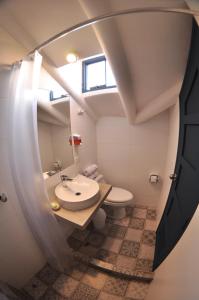 Koupelna v ubytování Nao Victoria Hostel