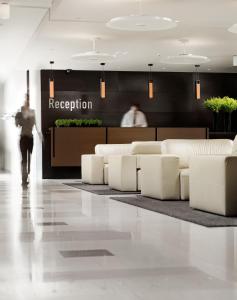 Vstupní hala nebo recepce v ubytování Elefsina Hotel + 22 fotografií