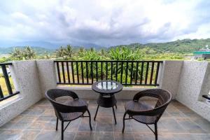 Pemandangan gunung umum atau pemandangan gunung yang diambil dari homestay