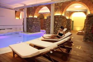 Posezení v ubytování Hotel La Margherita & SPA