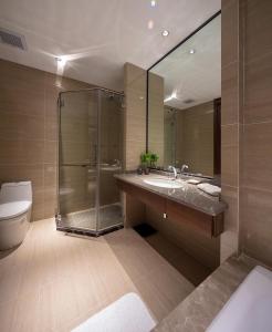 Yushan Town Tianji Cloud Business Hotel 욕실