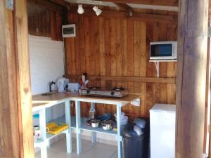 Dapur atau dapur kecil di Sedgefield Huts