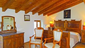 Postel nebo postele na pokoji v ubytování Casa De Pol Exclusive Lake View by Gardadomusmea