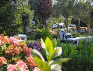 Zahrada ubytování Camping Les Sables Blancs