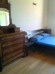 A bed or beds in a room at casa in campagna _LORI