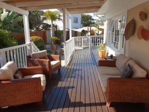 Balkón nebo terasa v ubytování African Breeze Guesthouse