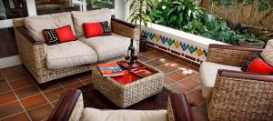 Posezení v ubytování African Breeze Guesthouse