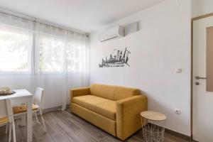 Posezení v ubytování Apartments Cezar