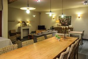 Χώρος καθιστικού στο B&B Het Hof van Petronilla