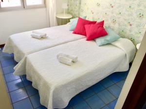 Postel nebo postele na pokoji v ubytování La luz del Alba 3A