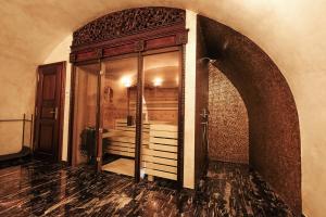 Vannituba majutusasutuses Hotel Ebersbach