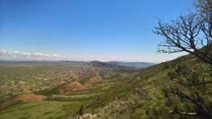 Paesaggio naturale nelle vicinanze dell'ostello