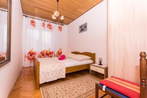 Postel nebo postele na pokoji v ubytování Apartman Maja