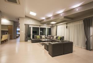 Posezení v ubytování Y Resort Jeju