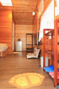 Postel nebo postele na pokoji v ubytování Zuo An Hostel
