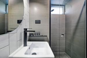 Vannituba majutusasutuses CBD Motor Inn