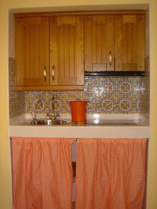 A kitchen or kitchenette at Cortijo Molino San Juan