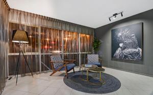 Istumisnurk majutusasutuses CBD Motor Inn