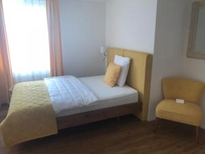 Postel nebo postele na pokoji v ubytování Hotel & Restaurant Hasenstrick