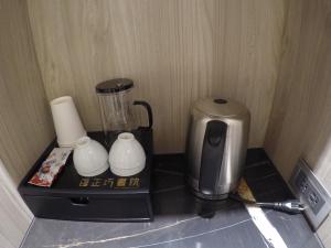 正巧文旅 蔬食友善旅館的咖啡和沏茶工具
