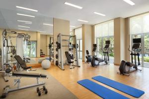 Shangri-La Serviced Apartments, Yangon tesisinde fitness merkezi ve/veya fitness olanakları