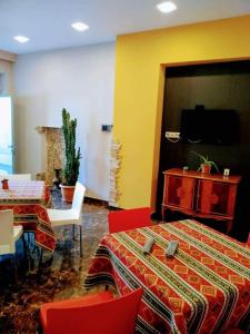 Zona de estar de Riverside Hotel