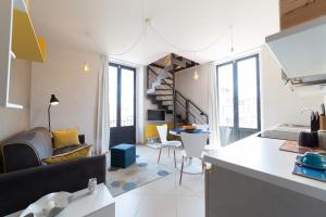 Kuchyň nebo kuchyňský kout v ubytování Suite Cavour - SunTripSicily