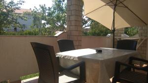 Patio nebo venkovní prostory v ubytování Apartments Renata