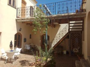 Balkón nebo terasa v ubytování Cortijo Urrá Manor House, Sorbas