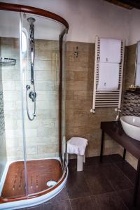 Kúpeľňa v ubytovaní B&B Villa Liliya
