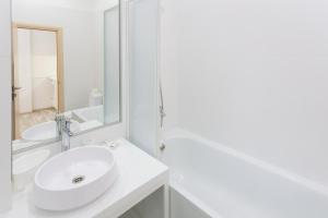 Koupelna v ubytování Basseynaya Apart Hotel