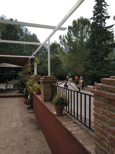 Zahrada ubytování Pensión Rural Arroyo la Teja
