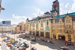 Общий вид на город Киев или вид на город из апартаментов/квартиры