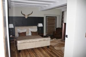 Posezení v ubytování Elements Hotel
