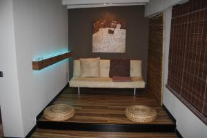 Posezení v ubytování Elements Hotel