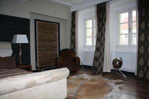 Posezení v ubytování Elements Hotel