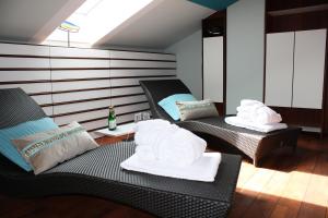Posezení v ubytování Elements Hotel + 37 fotografií