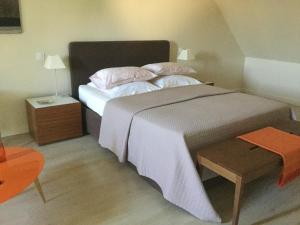 Ліжко або ліжка в номері Chambres d'Hotes au Pays de Valencay en Berry