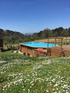 Bazén v ubytování Il Mugello B&B nebo v jeho okolí