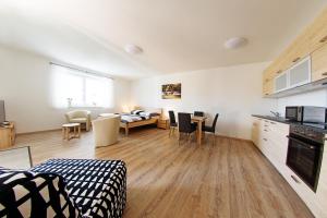 Kuchyňa alebo kuchynka v ubytovaní Apartmány Lipno 510