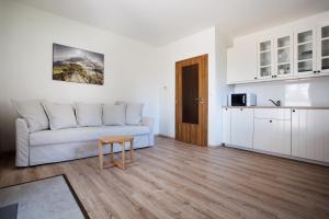 Kuchyňa alebo kuchynka v ubytovaní Apartmány Lipno 510