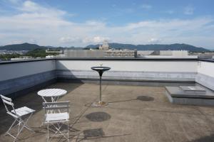 Vue générale sur la montagne ou vue sur la montagne depuis l'hôtel