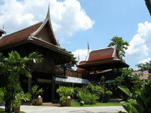 a building in a resort with two roofs at Baan Thai House in Phra Nakhon Si Ayutthaya +31 photos