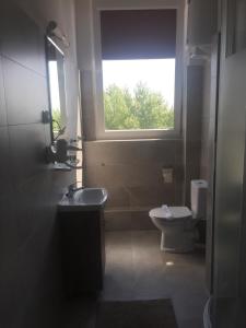 Koupelna v ubytování Business Center