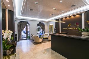 Vstupní hala nebo recepce v ubytování Bon Hotel