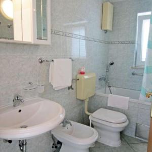 Koupelna v ubytování Apartments Lucija