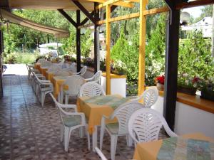 Restaurace v ubytování Erika Villa